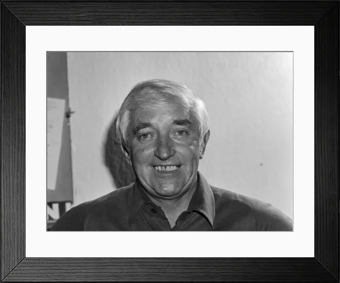 Framed Print : Daily Mirror Sports Writer Ken Jones. 16th September 1984