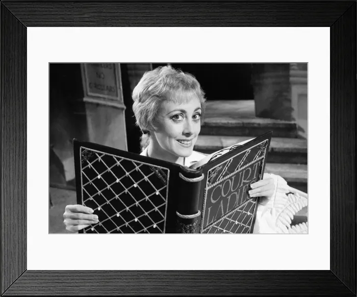 Framed Print : Cinderella Pantomime, Photo-call, Alexandra Theatre, Birmingham, 20th December 1984 Framed Print : Cinderella Pantomime, Photo-call, Alexandra Theatre, Birmingham, 20th December 1984