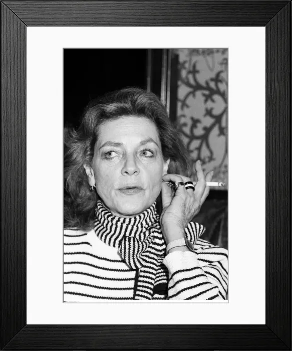 Framed Print : BPM MEDIA FILER Lauren Bacall pictured at a press conference at Birmingham Framed Print : BPM MEDIA FILER Lauren Bacall pictured at a press conference at Birmingham