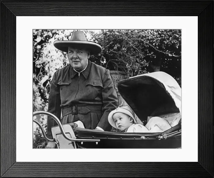Framed Print : The Prime Ministers visit ot the Middle East: Mr Churchill at the British Embassy Framed Print : The Prime Ministers visit ot the Middle East: Mr Churchill at the British Embassy