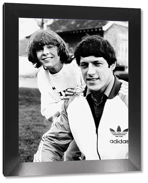 A young Linsey MacDonald with Alan Wells Athletics Circa 1980