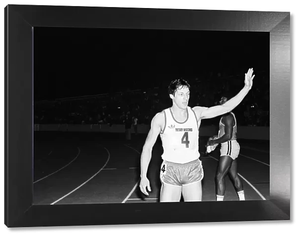 Allan Wells, winner, at the 1979 Crystal Palace Athletics. 30th August 1979