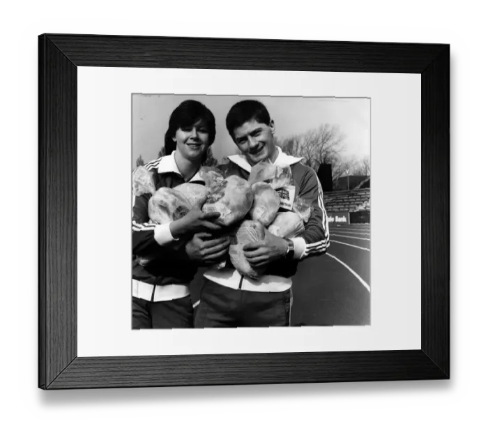 Framed Print : Drew mcMaster 1984 and wife Elaine mcmaster chicken diet Framed Print : Drew mcMaster 1984 and wife Elaine mcmaster chicken diet