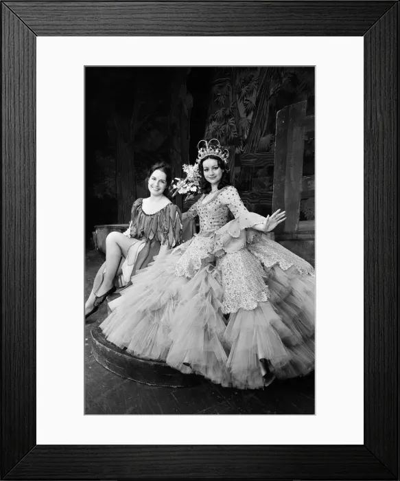 Framed Print : Cinderella, Pantomime, Photo-call, Alexandra Theatre, Birmingham, 19th December 1975 Framed Print : Cinderella, Pantomime, Photo-call, Alexandra Theatre, Birmingham, 19th December 1975