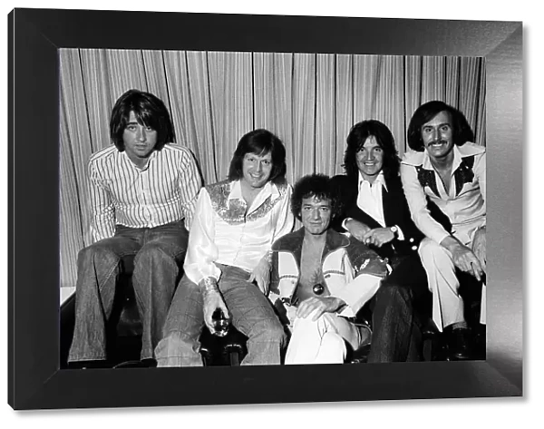 British pop group, The Hollies. 1st March 1976