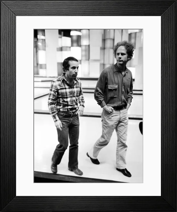 Framed Print : Paul Simon and Art Garfunkel, one of the greatest duos in pop music history Framed Print : Paul Simon and Art Garfunkel, one of the greatest duos in pop music history