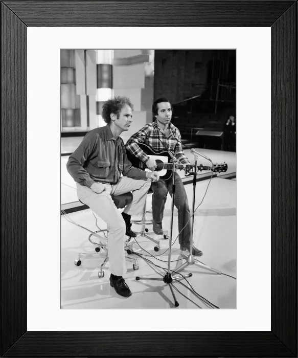 Framed Print : Paul Simon and Art Garfunkel, one of the greatest duos in pop music history Framed Print : Paul Simon and Art Garfunkel, one of the greatest duos in pop music history