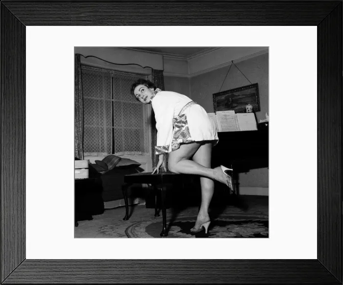 Framed Print : Musician Cherry Wainer. 15th January 1956 Framed Print : Musician Cherry Wainer. 15th January 1956