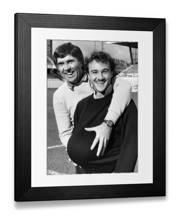 Framed Print : Is this the new slimline Terry Gibson? The City striker has lost half a stone in weight Framed Print : Is this the new slimline Terry Gibson? The City striker has lost half a stone in weight