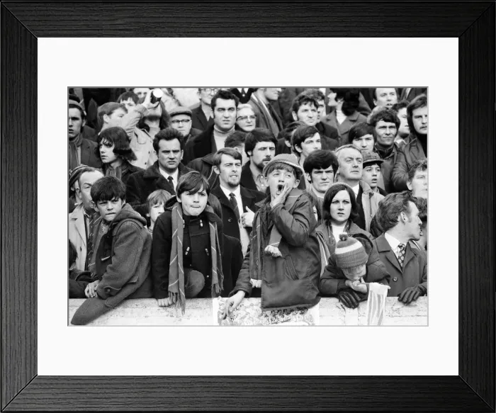 Framed Print : Rangers 1-0 Aberdeen, Scottish FA Cup match, Ibrox, Glasgow, Scotland, 6th March 1971 Framed Print : Rangers 1-0 Aberdeen, Scottish FA Cup match, Ibrox, Glasgow, Scotland, 6th March 1971