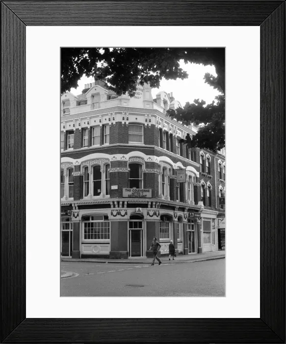 Framed Print : The Coleherne After 7 Restaurant, Coleherne Road, Earls Court, London, SW7 Framed Print : The Coleherne After 7 Restaurant, Coleherne Road, Earls Court, London, SW7