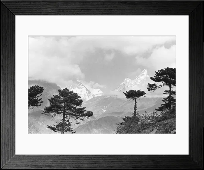 Framed Print : Ama Dablam in the Himalayas, Nepal March 1977 Framed Print : Ama Dablam in the Himalayas, Nepal March 1977