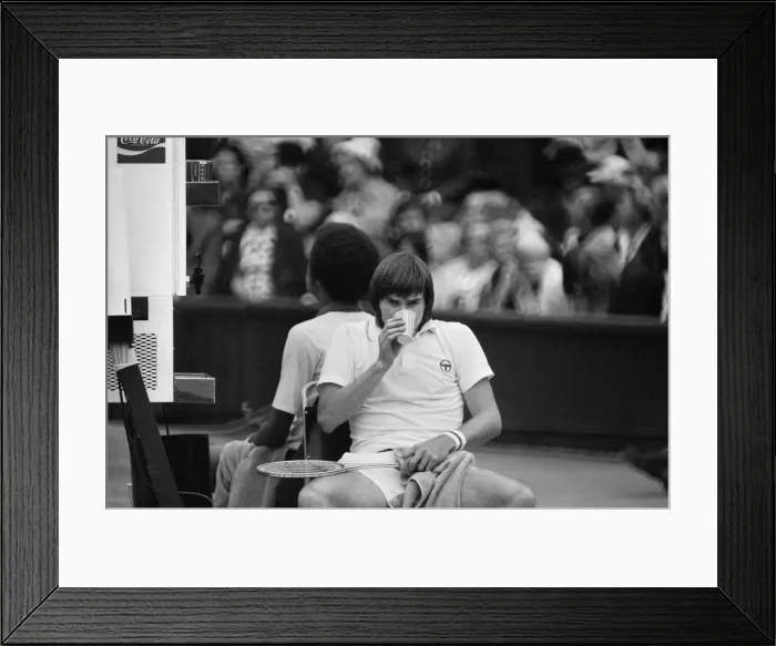 Framed Print : Arthur Robert Ashe, Jr. (July 10, 1943 - February 6, 1993) was an American World No Framed Print : Arthur Robert Ashe, Jr. (July 10, 1943 - February 6, 1993) was an American World No