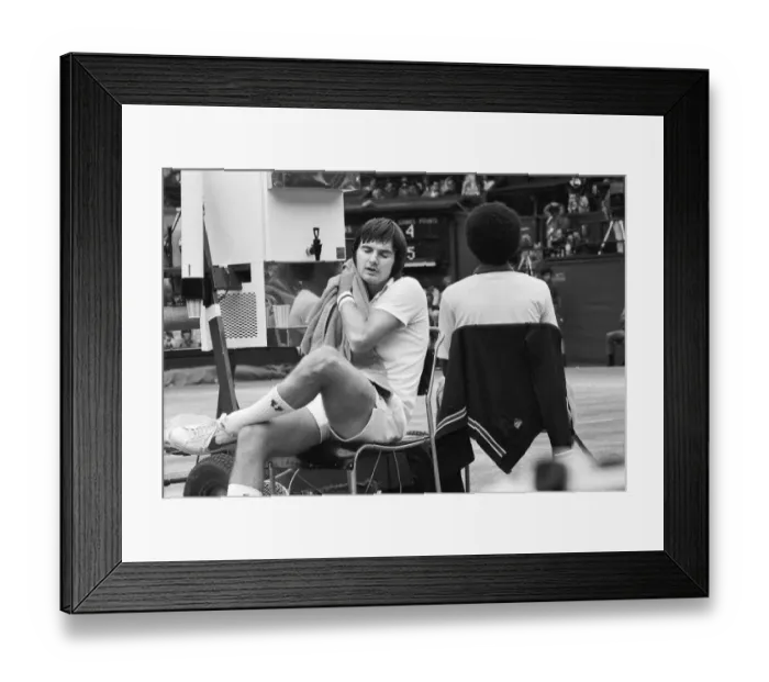 Framed Print : Arthur Robert Ashe, Jr. (July 10, 1943 - February 6, 1993) was an American World No Framed Print : Arthur Robert Ashe, Jr. (July 10, 1943 - February 6, 1993) was an American World No