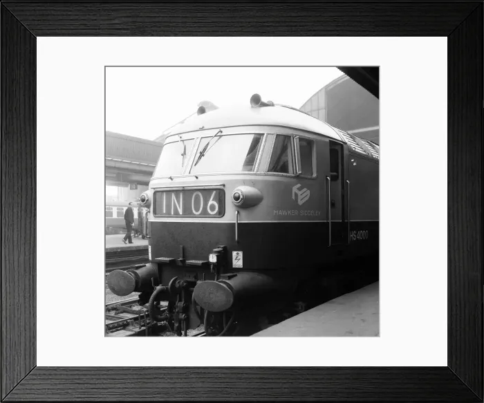 Framed Print : HS 4000 Kestrel diesel locomotive built by Hawker Siddleley Framed Print : HS 4000 Kestrel diesel locomotive built by Hawker Siddleley