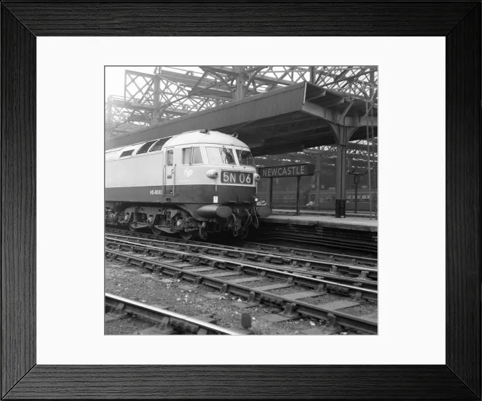 Framed Print : HS 4000 Kestrel diesel locomotive built by Hawker Siddleley
