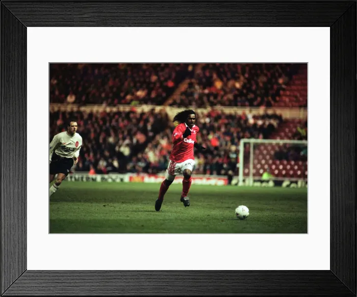 Framed Print : English League Cup Match Middlesbrough 2 -1 Liverpool held at Riverside Stadium Framed Print : English League Cup Match Middlesbrough 2 -1 Liverpool held at Riverside Stadium