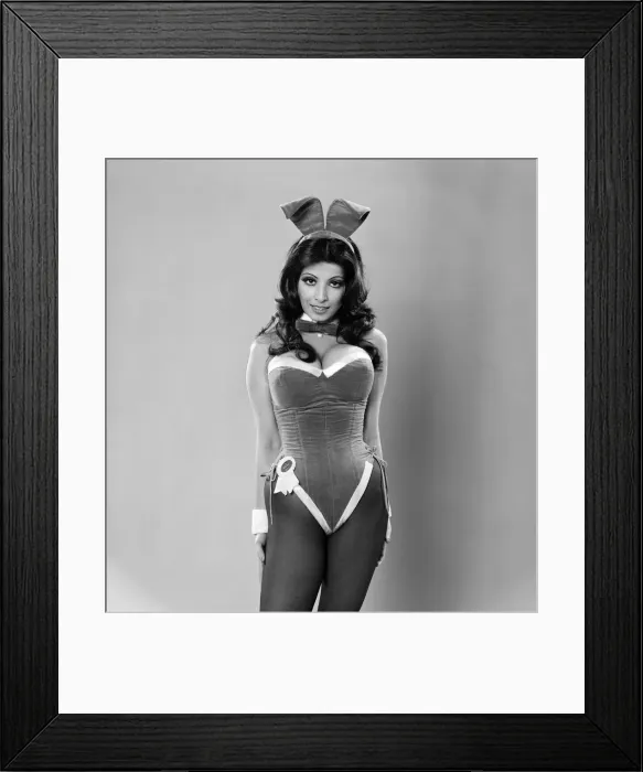 Framed Print : Bunny Girl, Katy Aden from Arabia, 29th March 1972 Framed Print : Bunny Girl, Katy Aden from Arabia, 29th March 1972