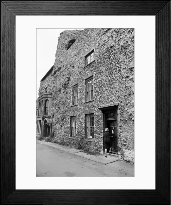 Framed Print : Bury St Edmunds Abbey in Suffolk. 16th August 1968 Framed Print : Bury St Edmunds Abbey in Suffolk. 16th August 1968