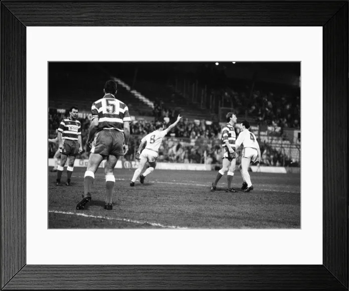 Framed Print : Coventry City 5-0 Sheffield Wednesday, League match at Highfield Road Framed Print : Coventry City 5-0 Sheffield Wednesday, League match at Highfield Road