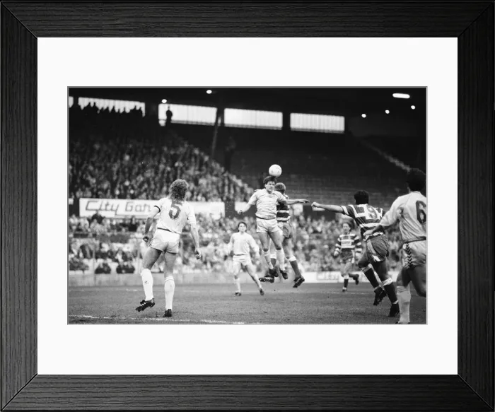 Framed Print : Coventry City 5-0 Sheffield Wednesday, League match at Highfield Road Framed Print : Coventry City 5-0 Sheffield Wednesday, League match at Highfield Road