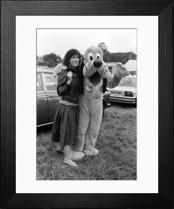 Framed Print : The Mirror organised a Disney day out for the kids at Lord and Lady Bath Framed Print : The Mirror organised a Disney day out for the kids at Lord and Lady Bath