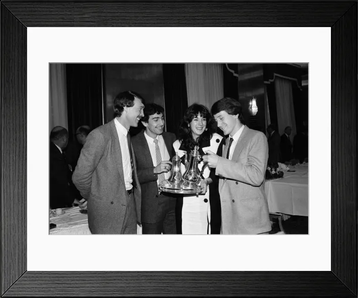 Framed Print : Ghislaine Maxwell, a Director of Oxford United Football Club Framed Print : Ghislaine Maxwell, a Director of Oxford United Football Club