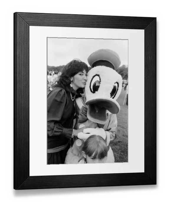 Framed Print : The Mirror organised a Disney day out for the kids at Lord and Lady Bath