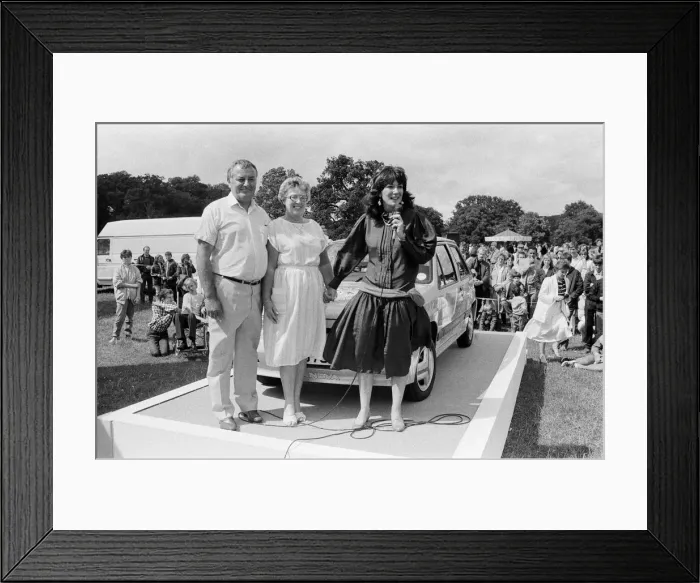 Framed Print : The Mirror organised a Disney day out for the kids at Lord and Lady Bath