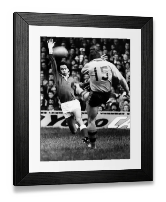 Framed Print : Australia 28-9 Wales, Australian 1984 rugby union tour of Britain and Ireland, Match 12 Framed Print : Australia 28-9 Wales, Australian 1984 rugby union tour of Britain and Ireland, Match 12