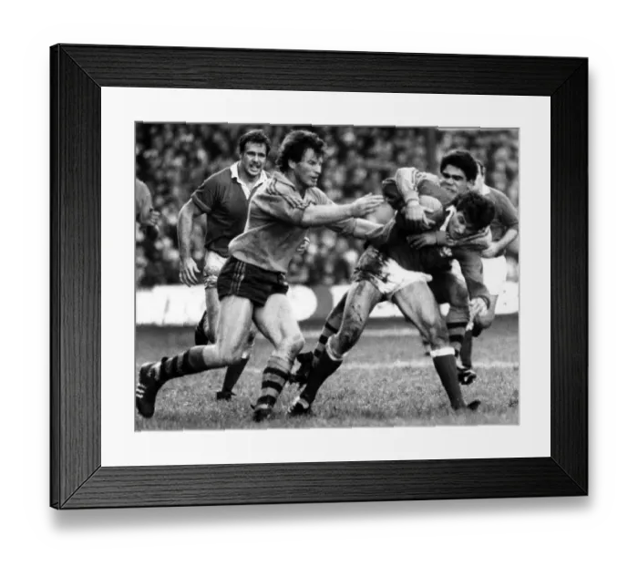 Framed Print : Australia 28-9 Wales, Australian 1984 rugby union tour of Britain and Ireland, Match 12 Framed Print : Australia 28-9 Wales, Australian 1984 rugby union tour of Britain and Ireland, Match 12