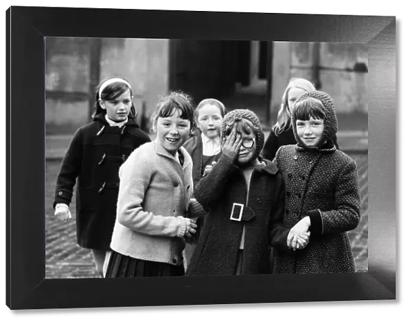 Children, Glasgow, Scotland, 6th March 1971. Face of Britain 1971 Feature