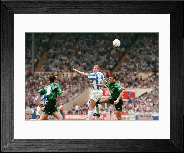 Framed Print : The 1995 Football League Second Division play-off final