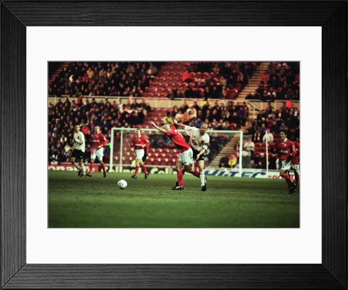 Framed Print : English League Cup Match Middlesbrough 2 -1 Liverpool held at Riverside Stadium Framed Print : English League Cup Match Middlesbrough 2 -1 Liverpool held at Riverside Stadium