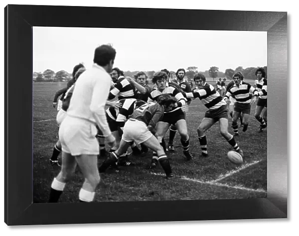 Rugby match, Birmingham v Coventry. 2nd October 1974