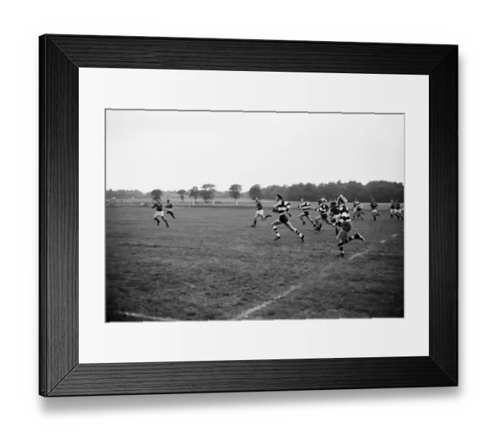 Framed Print : Rugby match, Birmingham v Coventry. 2nd October 1974