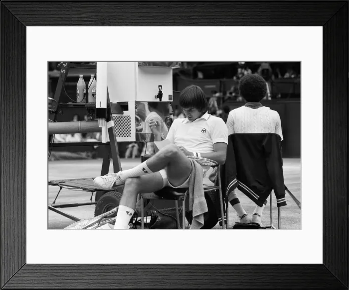 Framed Print : Arthur Robert Ashe, Jr. (July 10, 1943 - February 6, 1993) was an American World No