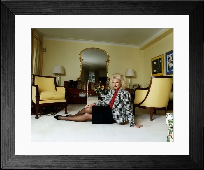 Framed Print : Mandy Rice Davies Call Girl At Home In Knightsbridge Dbase Framed Print : Mandy Rice Davies Call Girl At Home In Knightsbridge Dbase