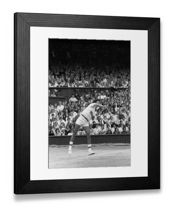 Framed Print : Arthur Robert Ashe, Jr. (July 10, 1943 - February 6, 1993) was an American World No Framed Print : Arthur Robert Ashe, Jr. (July 10, 1943 - February 6, 1993) was an American World No