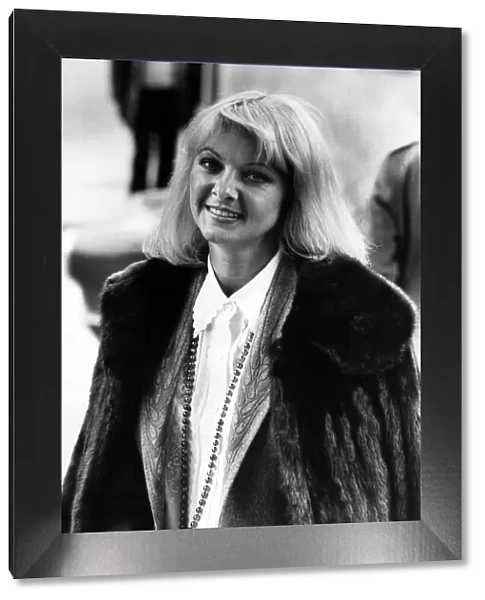 Mandy Rice-Davies, a former model and showgirl best known for her association with