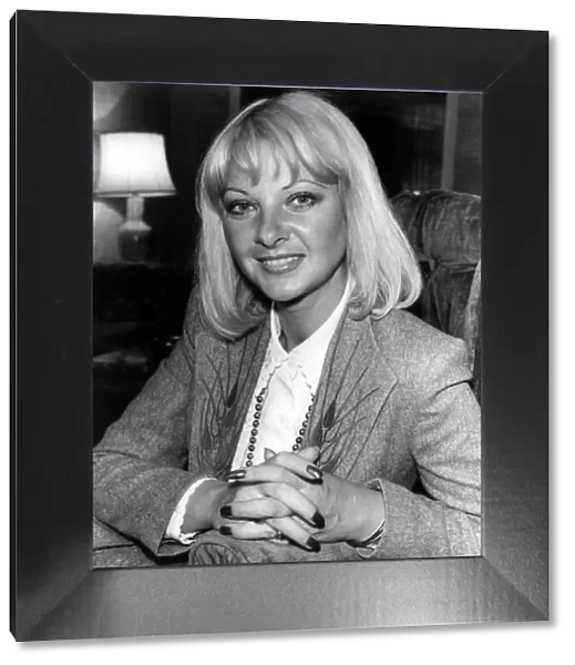 Mandy Rice-Davies, a former model and showgirl best known for her association with