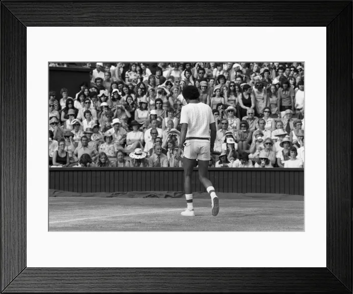 Framed Print : Arthur Robert Ashe, Jr. (July 10, 1943 - February 6, 1993) was an American World No Framed Print : Arthur Robert Ashe, Jr. (July 10, 1943 - February 6, 1993) was an American World No