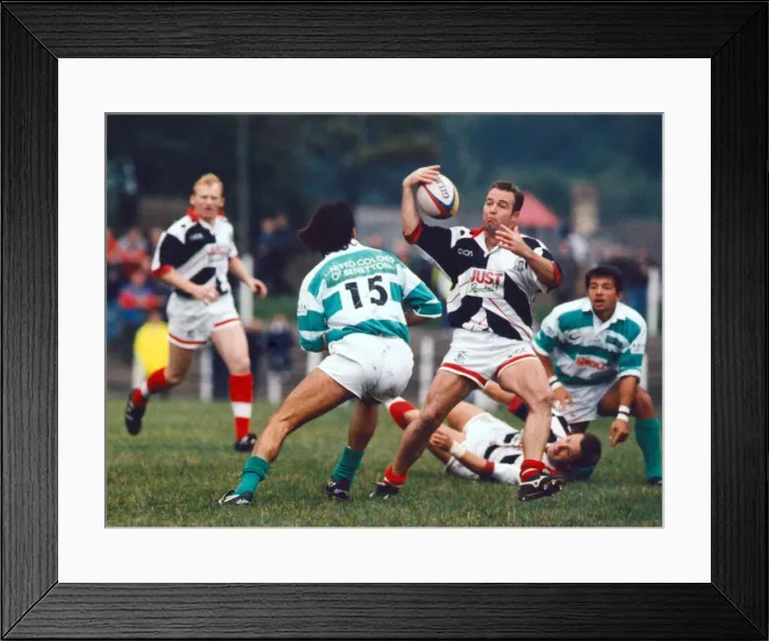 Framed Print : Rugby player David Manley, circa 1997 Framed Print : Rugby player David Manley, circa 1997