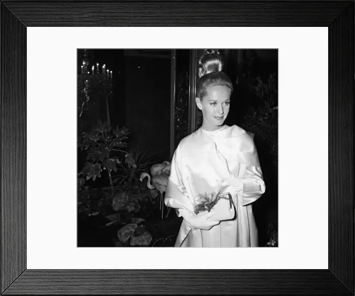 Framed Print : Tippi Hedren attends the premiere of The Birds at the Odeon Leicester Square Framed Print : Tippi Hedren attends the premiere of The Birds at the Odeon Leicester Square