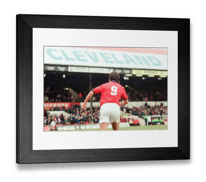 Framed Print : Middlesbrough 3-0 Bristol City, league division one match at Ayresome Park Framed Print : Middlesbrough 3-0 Bristol City, league division one match at Ayresome Park