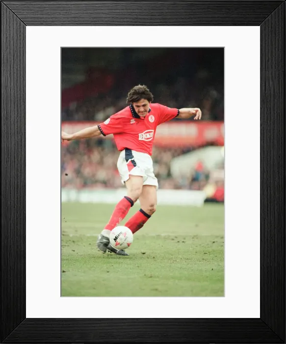 Framed Print : Middlesbrough 3-0 Bristol City, league division one match at Ayresome Park