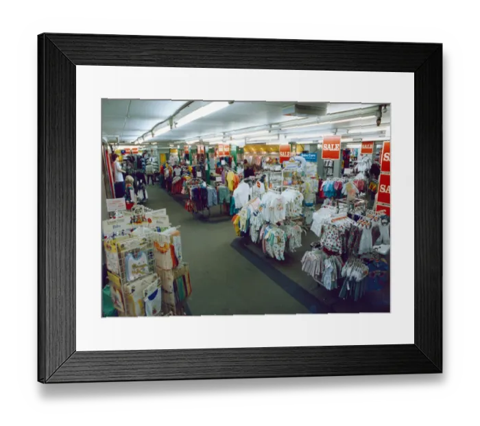 Framed Print : Farnons Department Store, Newcastle, 6th July 1993 Framed Print : Farnons Department Store, Newcastle, 6th July 1993