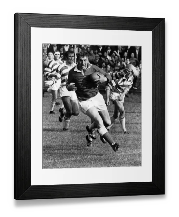 Framed Print : Wales v Canada rugby match at Cardiff Arms Park. Barry Llewelyn (Llanelli