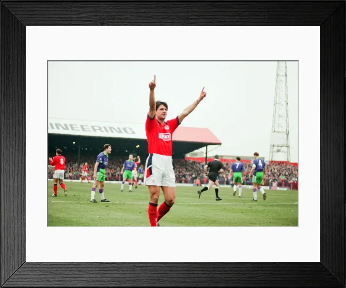 Framed Print : Middlesbrough 3-0 Bristol City, league division one match at Ayresome Park Framed Print : Middlesbrough 3-0 Bristol City, league division one match at Ayresome Park