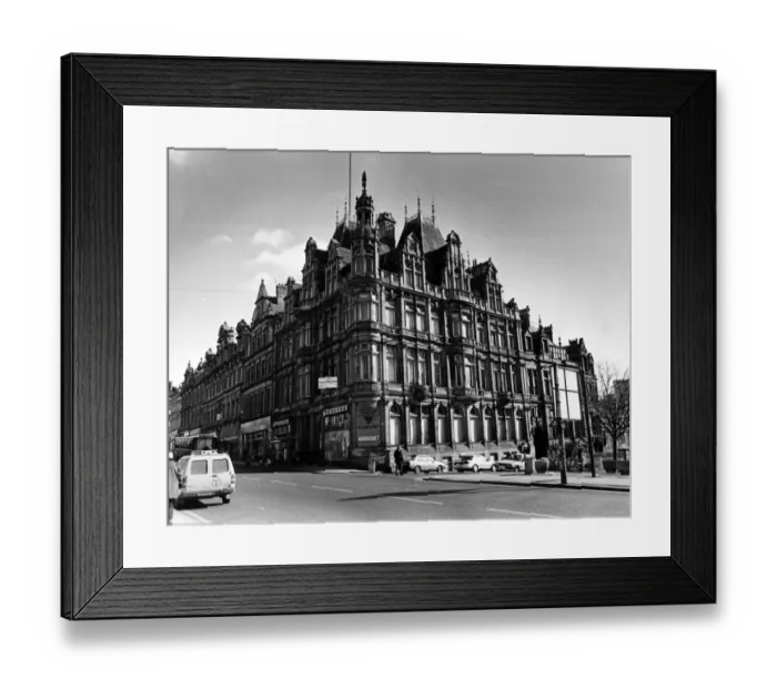 Framed Print : Wengers Department Store, Grainger Street, Newcastle, 20th March 1989 Framed Print : Wengers Department Store, Grainger Street, Newcastle, 20th March 1989